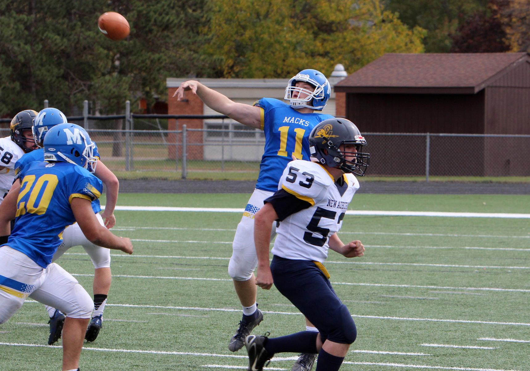 New Auburn at McDonell football 10-3-20